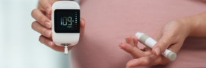 Diabetes gestacional.